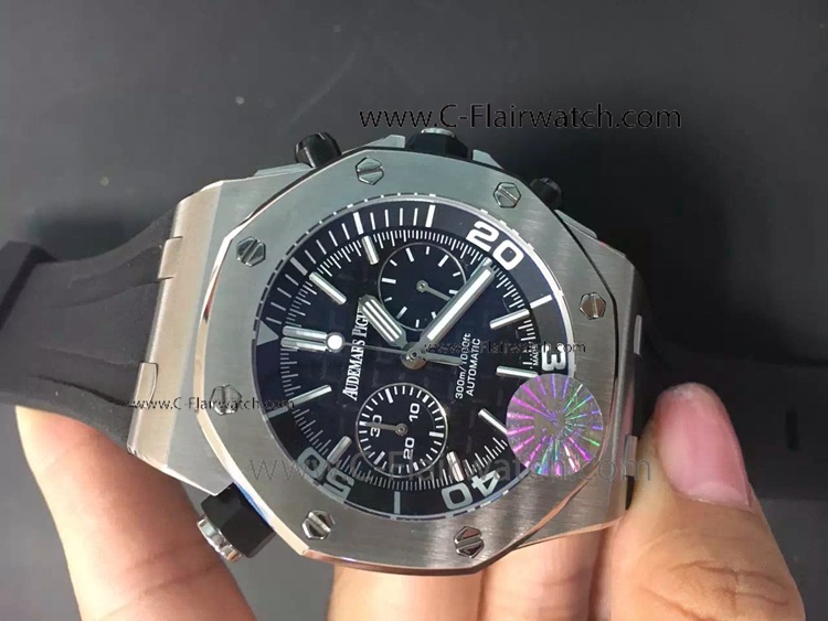 Fake AP Royal Oak Offshore Diver Chronograph Watch Mens